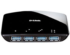 D-Link DUB-1340 - 4-портовый сверхскоростной USB 3.0 концентратор D-Link DUB-1340 - 4-портовый сверхскоростной USB 3.0 концентратор